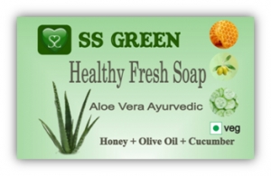 SS GREEN Aloe Vera Healthy Fresh Soap